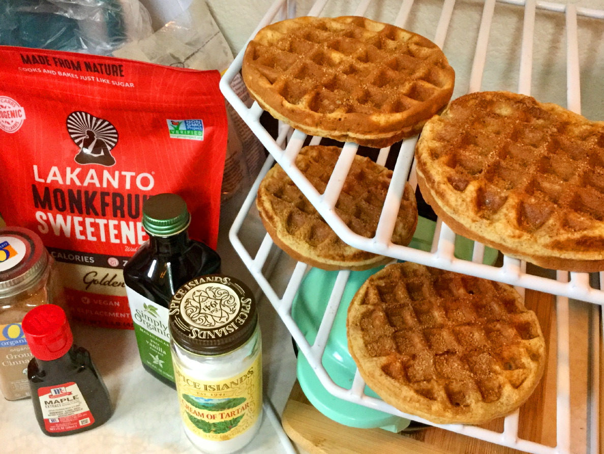 snickerdoodle chaffles